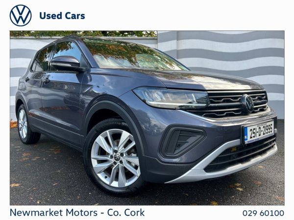 Volkswagen T-Cross SUV, Petrol, 2025, Grey