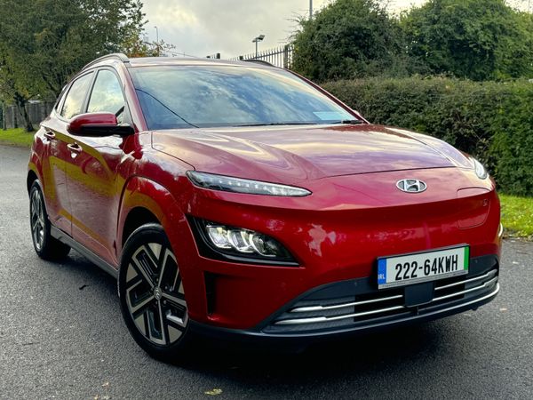 Hyundai KONA Hatchback, Electric, 2022, Red