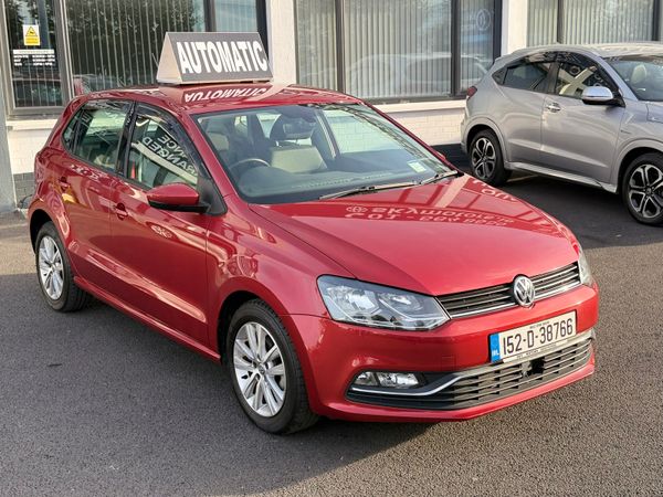 Volkswagen Polo Hatchback, Petrol, 2015, Red