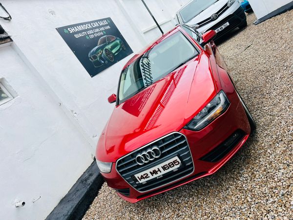 Audi A4 Saloon, Diesel, 2014, Red