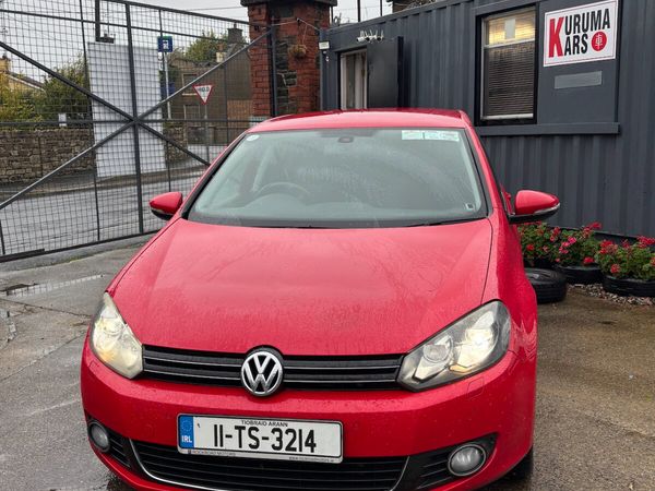 Volkswagen Golf Hatchback, Petrol, 2011, Red