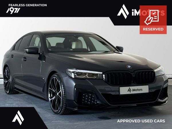 BMW 5-Series Saloon, Diesel, 2022, Grey