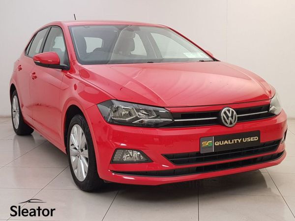 Volkswagen Polo Hatchback, Petrol, 2019, Red