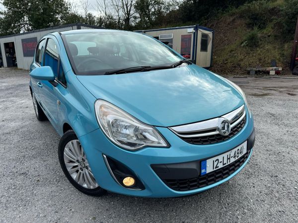 Vauxhall Corsa Hatchback, Petrol, 2012, Blue