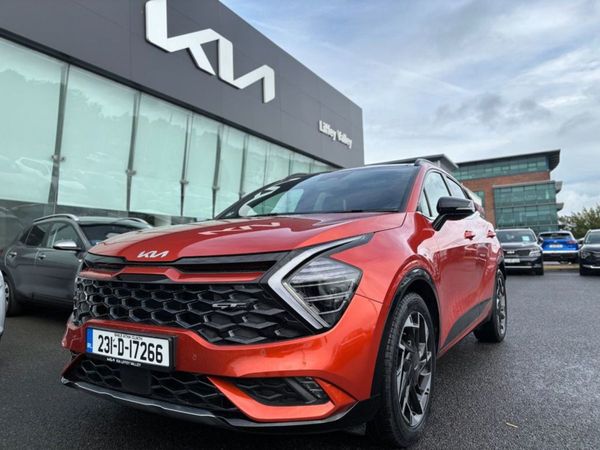 Kia Sportage SUV, Hybrid, 2023, Orange