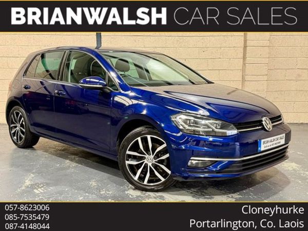 Volkswagen Golf Hatchback, Petrol, 2018, Blue