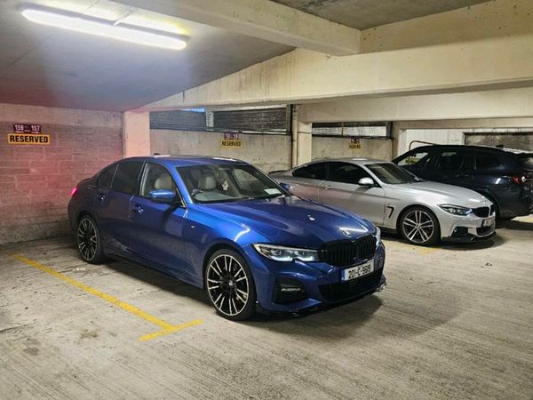 BMW 3-Series Saloon, Petrol Plug-in Hybrid, 2020, Blue