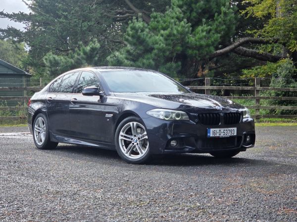BMW 5-Series Saloon, Diesel, 2016, Black