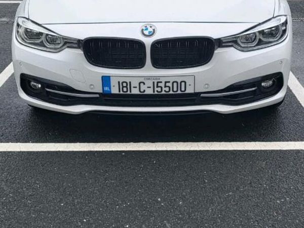 BMW 3-Series Saloon, Petrol Plug-in Hybrid, 2018, White