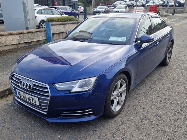 Audi A4 Saloon, Diesel, 2018, Blue