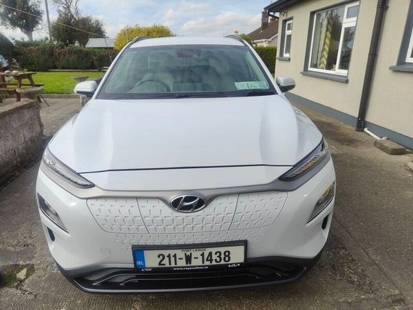 Hyundai KONA MPV, Electric, 2021, White