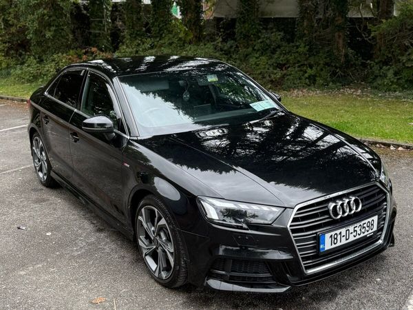 Audi A3 Saloon, Diesel, 2018, Black