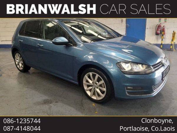 Volkswagen Golf Hatchback, Petrol, 2014, Blue