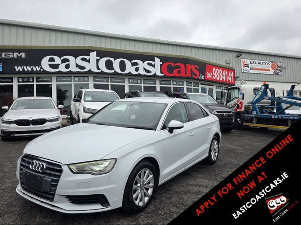Audi A3 Saloon, Petrol, 2015, White