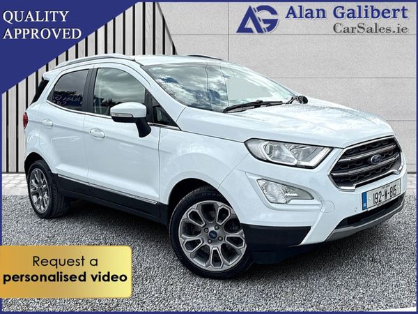 Ford EcoSport Hatchback, Diesel, 2019, White