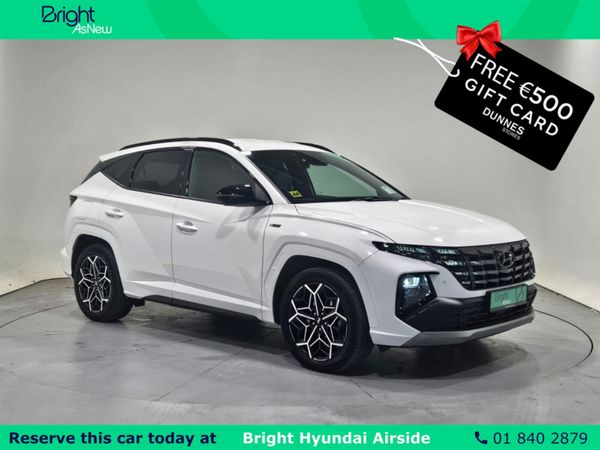 Hyundai Tucson MPV, Petrol Plug-in Hybrid, 2023, White