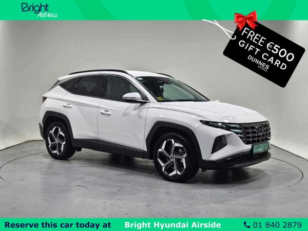 Hyundai Tucson MPV, Petrol Hybrid, 2024, White