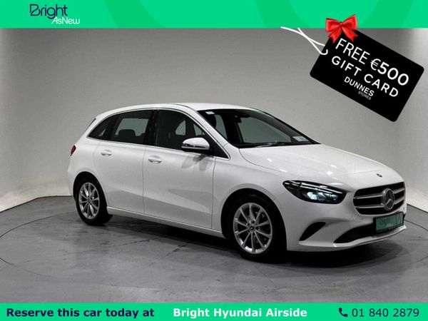 Mercedes-Benz B-Class Estate, Petrol, 2019, White