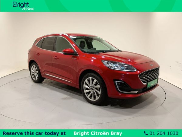 Ford Kuga MPV, Petrol Plug-in Hybrid, 2022, Red