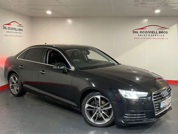 Audi A4 Saloon, Diesel, 2017, Black