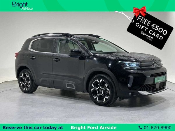 Citroen C5 Aircross Hatchback, Petrol Plug-in Hybrid, 2023, Black