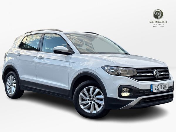 Volkswagen T-Cross Estate, Petrol, 2022, White