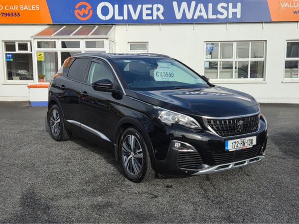 Peugeot 3008 Hatchback, Diesel, 2017, Black