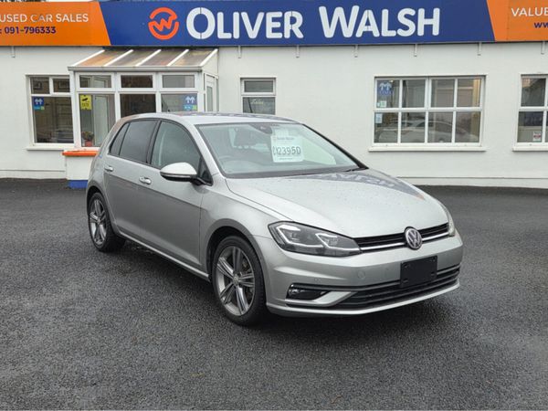 Volkswagen Golf Hatchback, Diesel, 2019, Silver