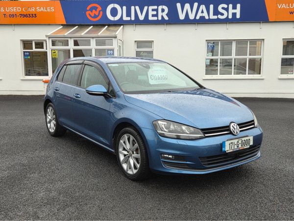 Volkswagen Golf Hatchback, Petrol, 2017, Blue