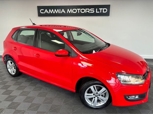 Volkswagen Polo Hatchback, Petrol, 2014, Red