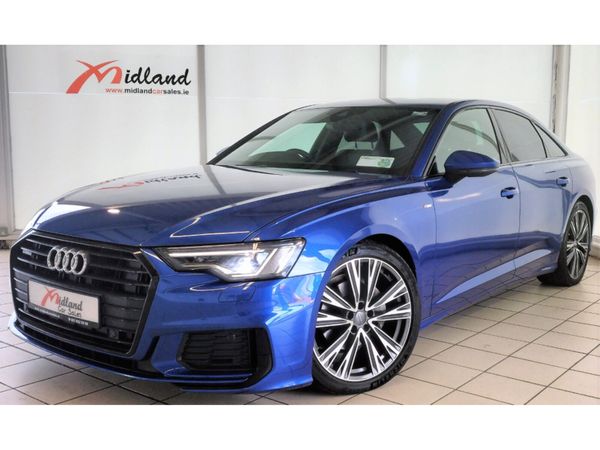 Audi A6 Saloon, Diesel, 2019, Blue