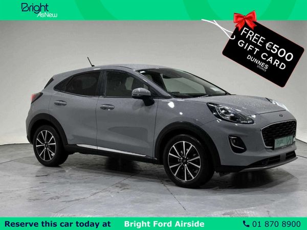 Ford Puma MPV, Petrol Hybrid, 2022, Grey