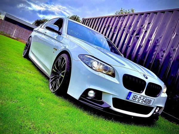 BMW 5-Series Saloon, Diesel, 2015, White