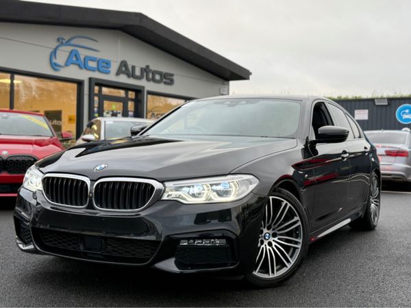 BMW 5-Series Saloon, Diesel, 2018, Black