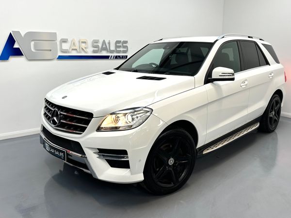 Mercedes-Benz ML-Class SUV, Diesel, 2014, White