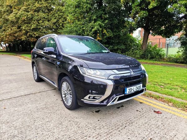 Mitsubishi Outlander SUV, Petrol Plug-in Hybrid, 2020, Black