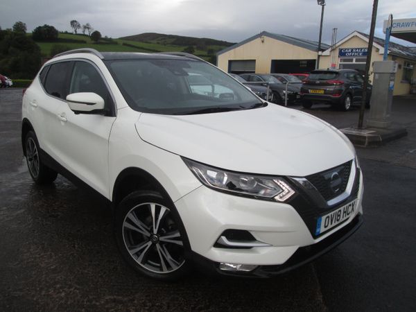 Nissan Qashqai SUV, Diesel, 2018, White