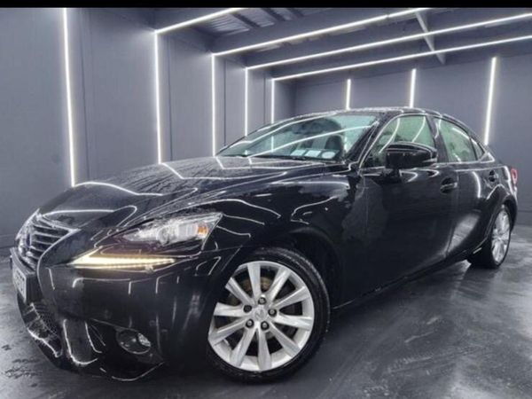 Lexus IS Saloon, Petrol Hybrid, 2015, Black