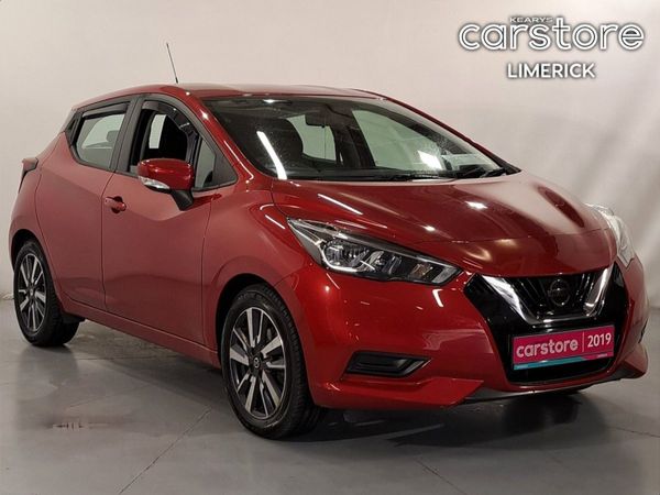 Nissan Micra Hatchback, Petrol, 2019, Red
