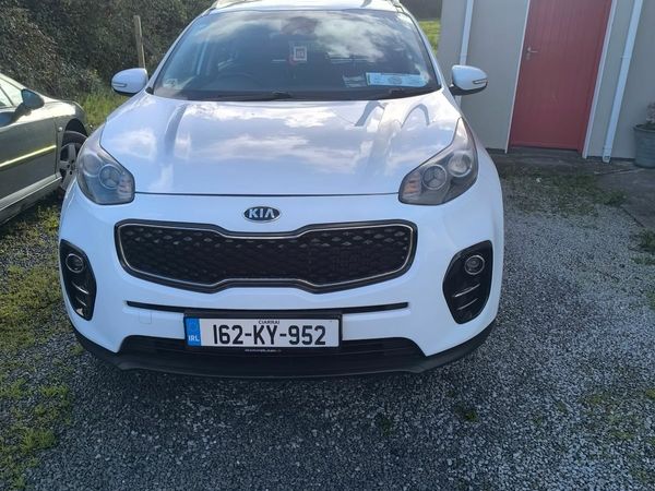 Kia Sportage SUV, Diesel, 2016, White