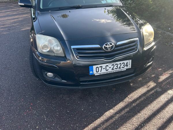 Toyota Avensis Saloon, Petrol, 2007, Black