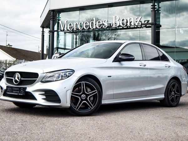 Mercedes-Benz C-Class Saloon, Diesel Plug-in Hybrid, 2021, Silver
