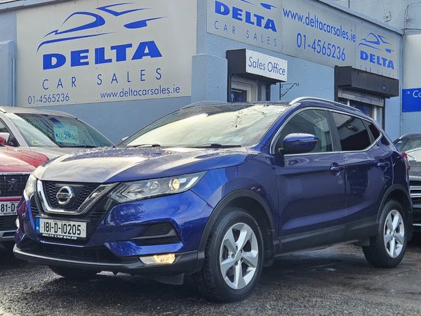 Nissan Qashqai MPV, Petrol, 2018, Blue