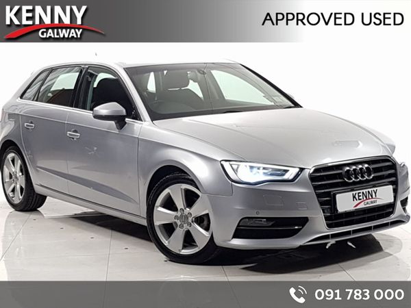 Audi A3 Hatchback, Petrol, 2015, Silver