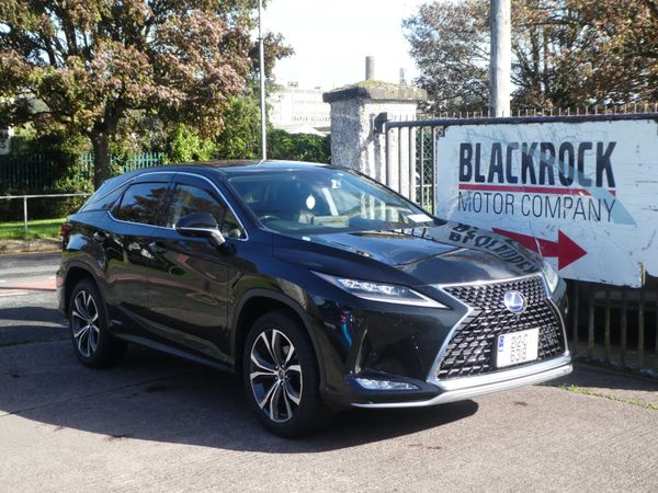 Lexus RX SUV, Petrol Hybrid, 2021, Black