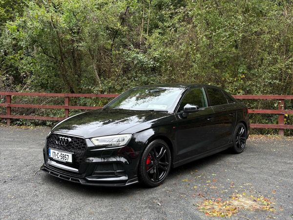 Audi A3 Saloon, Diesel, 2017, Black