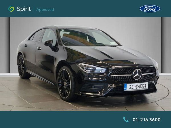 Mercedes-Benz CLA Coupe, Petrol Plug-in Hybrid, 2023, Black