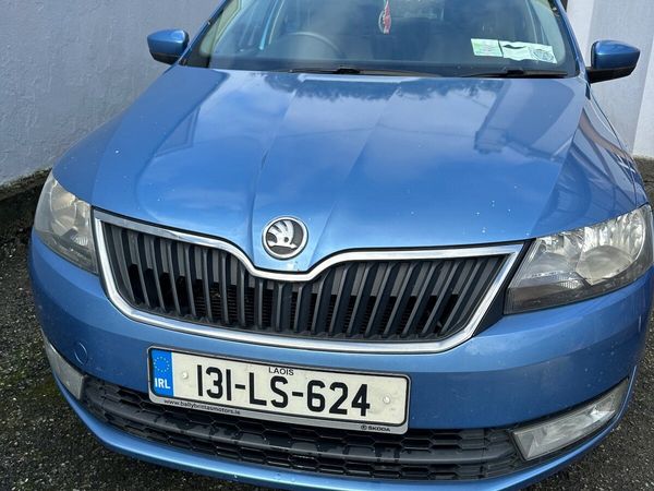 Skoda Rapid Saloon, Diesel, 2013, Blue