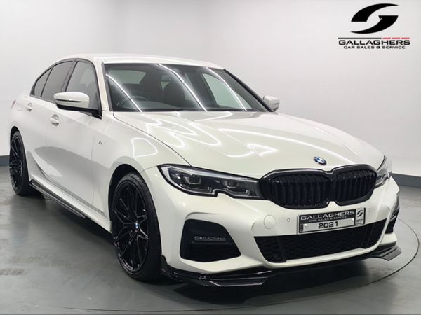 BMW 3-Series Saloon, Petrol Plug-in Hybrid, 2021, White