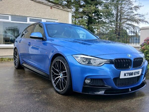 BMW 3-Series Saloon, Diesel, 2018, Blue